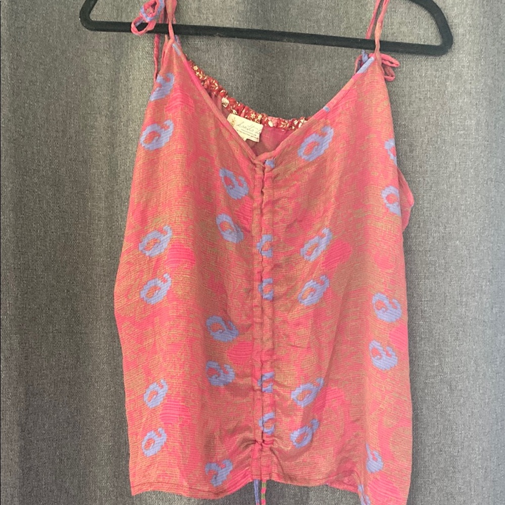 Red butterfly Tank